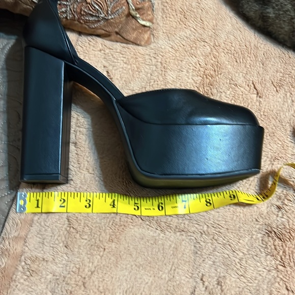 Sugar Women’s Shoes Platform Heel Black Size 9 1/2 Brand New - Picture 6 of 8